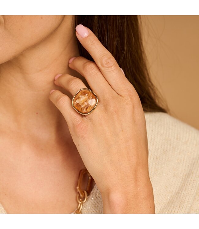 Les Cordes Ring KRI3 Cognac