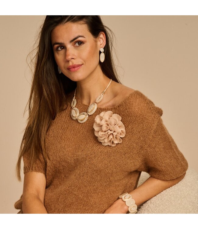 Les Cordes Oorring Karla Wit