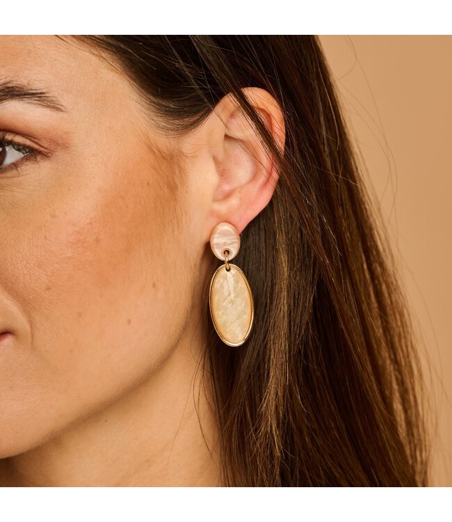 Les Cordes Oorring Karla Ecru