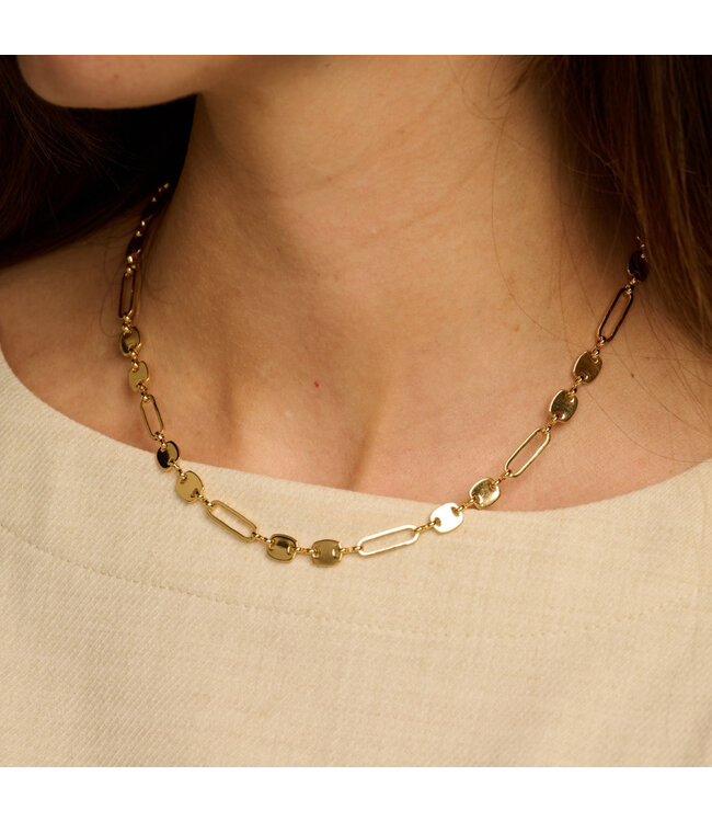 Les Cordes Halsketting Dietrich Goud