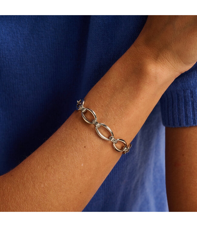 Les Cordes Armband Damini Zilver