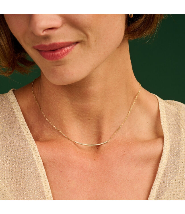 Les Cordes Halsketting Akos Goud