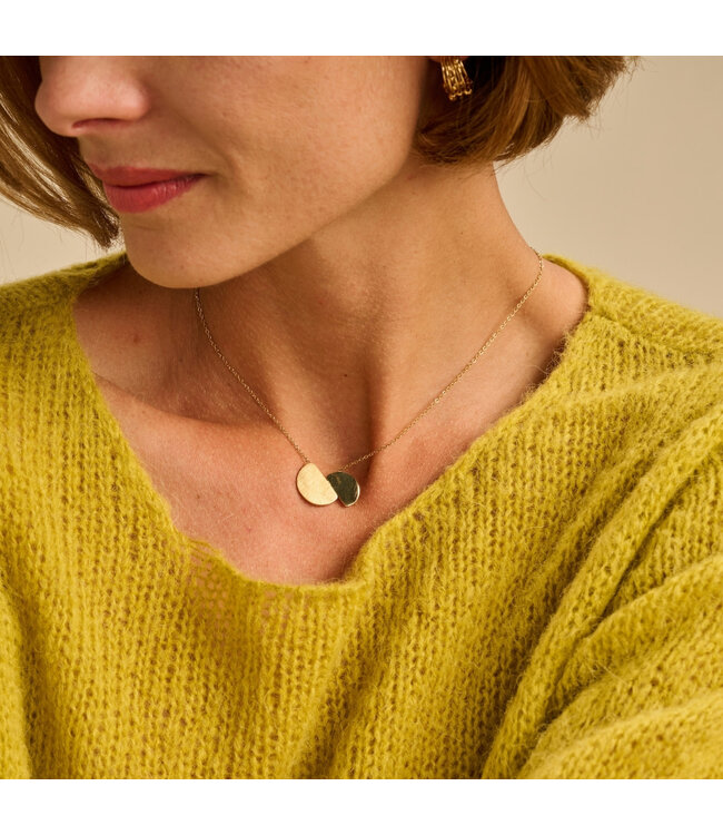 Les Cordes Halsketting Efran Goud