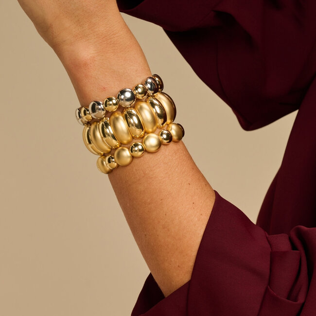 Les Cordes Armband Cab68 Goud Mat