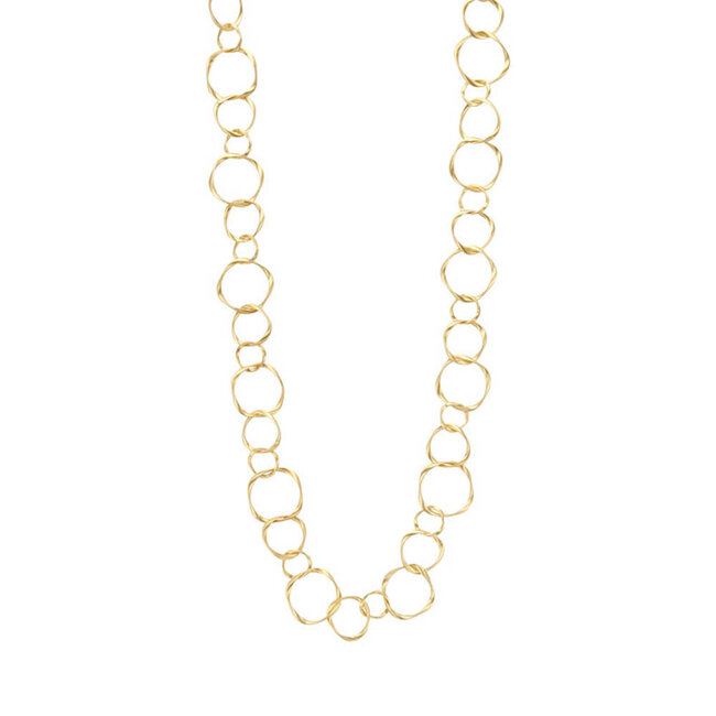 Les Cordes Les Cordes - Halsketting Goud Mat