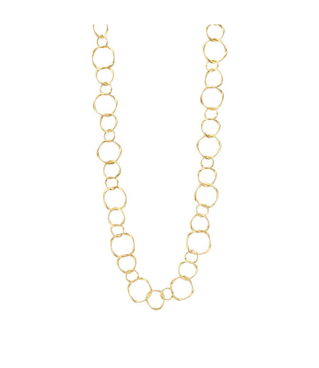 Les Cordes Les Cordes - Halsketting Goud Mat