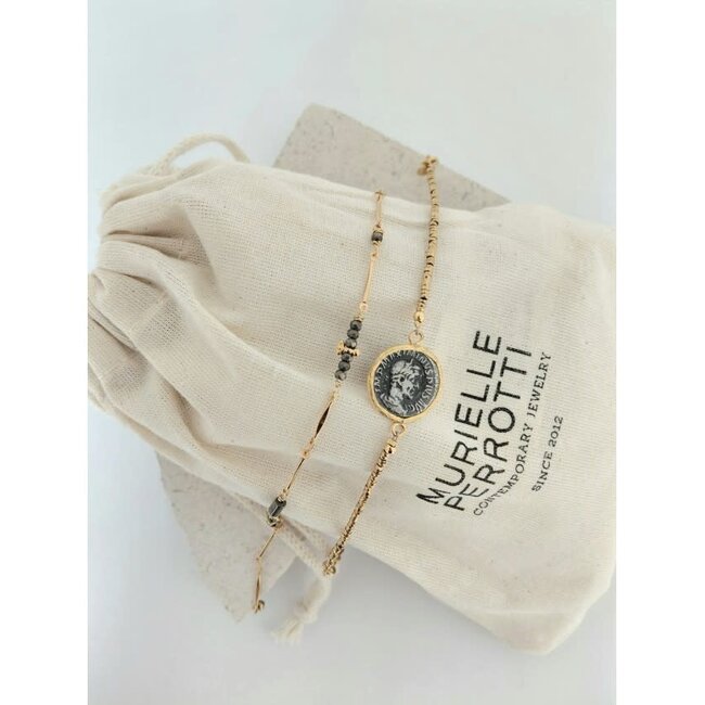 Murielle Perrotti Bracelet MAXENCE-B-GPYR