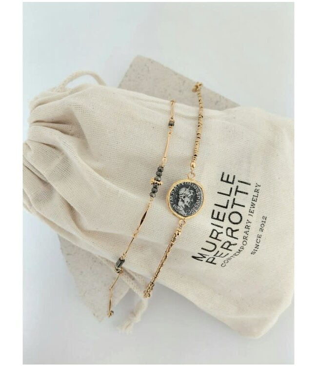 Murielle Perrotti Bracelet MAXENCE-B-GPYR