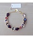 Paviè Armband Caterina Bordeaux