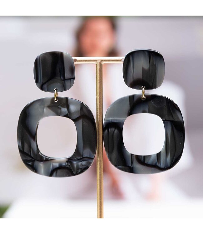 Paviè Oorring Vittoria Grigio – grote resin hanger