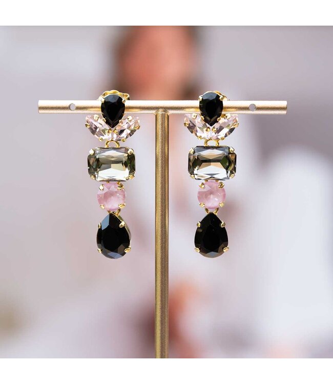 Paviè Oorring Beatrice Nero/Rosa