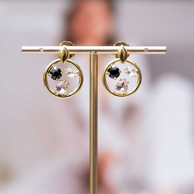 Paviè Paviè - Oorring Rosa/nero