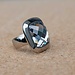 MelanO Ring Zilver Crystal