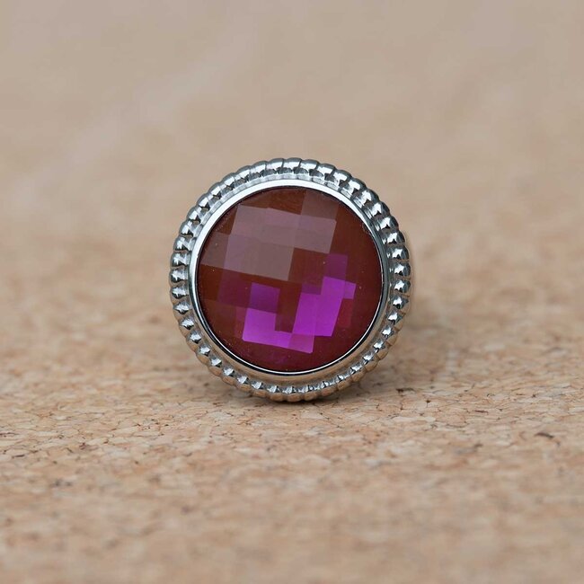 MelanO Ring met Litchi – 22mm