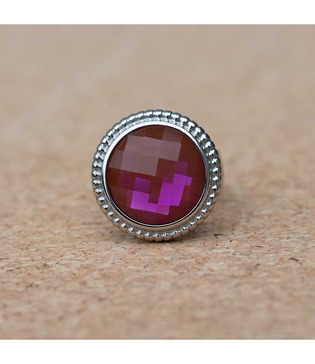 MelanO Ring met Litchi – 22mm