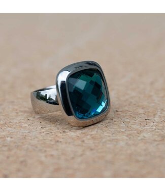 MelanO Ring Zilver Azure
