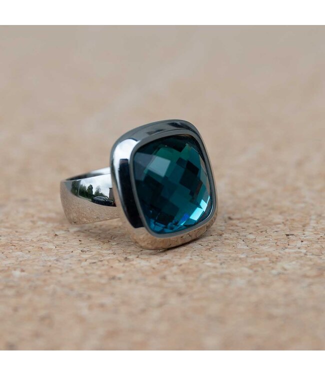 MelanO Ring met Azure – 22mm