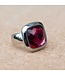 MelanO Ring Zilver Fuchsia