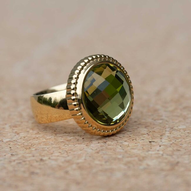 MelanO Ring met Lim Zest – 22mm