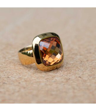 MelanO Ring Goud Champagne