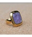 MelanO Ring Goud Amethyst