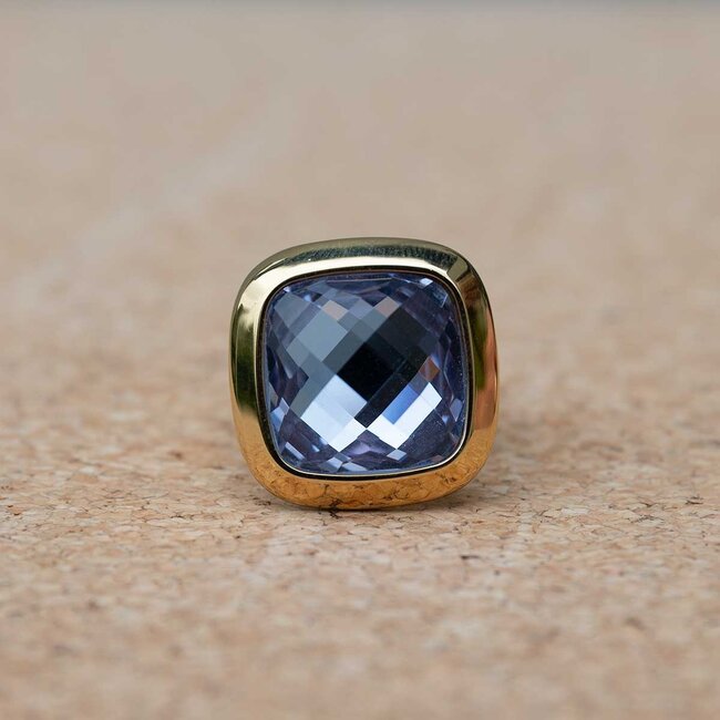 MelanO Ring met Lavender – 22mm