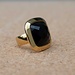 MelanO Ring Goud Black