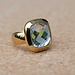 MelanO Ring Goud Crystal