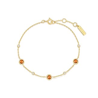 Ania Haie Armband Gold Nano Gem Station
