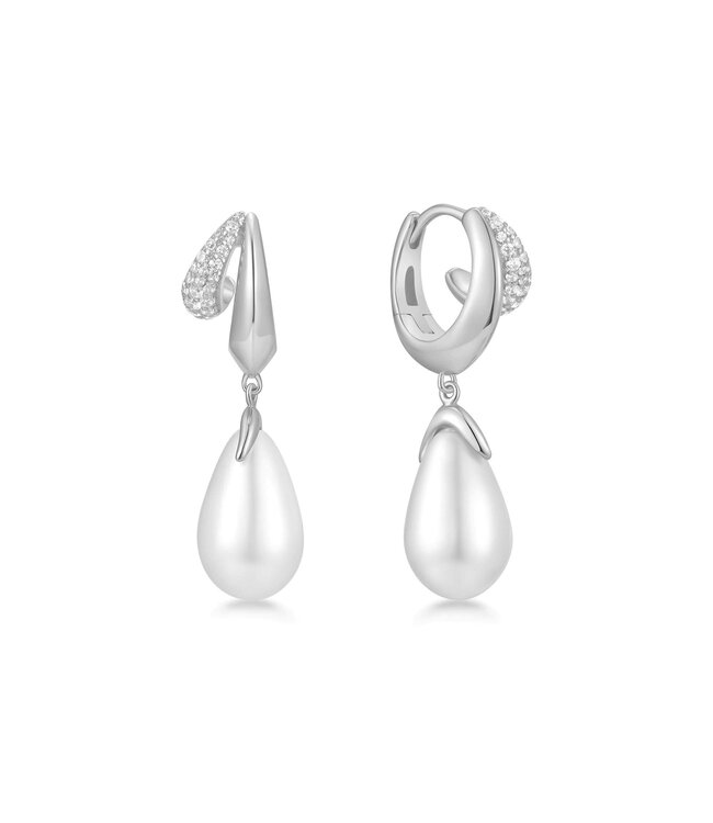 Ania Haie Oorring Sparkling Duet Mixed Shell Pearl