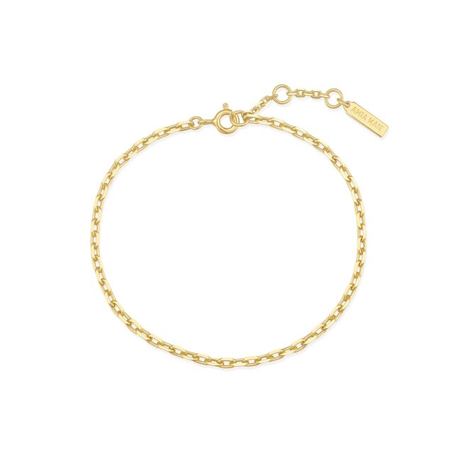 Ania Haie Armband Gold Paper Clip Chain