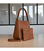 Carol J Handbag Alba Cognac