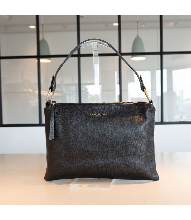 Carol J Leren handtas Ariana in zwart