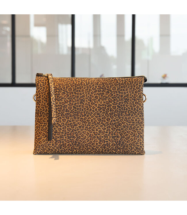 Carol J Carol J - Handtas Leopard Nero