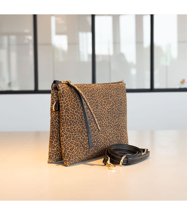 Carol J Carol J - Handtas Leopard Nero