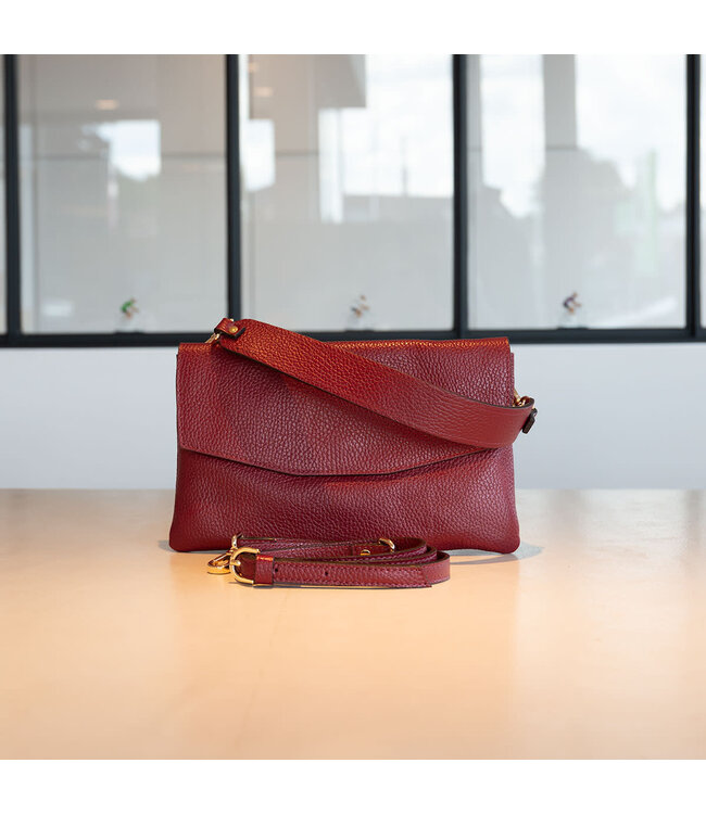 Carol J Carol J - Handtas Bordo