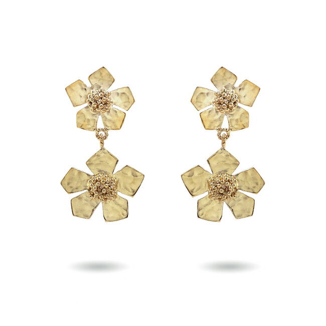 Christine Bekaert Oorring Everbloom Duo