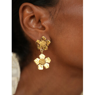 Christine Bekaert Oorring Everbloom Duo