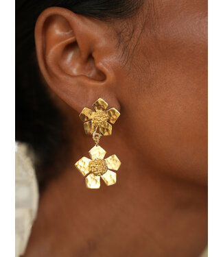 Christine Bekaert Oorring Everbloom Duo