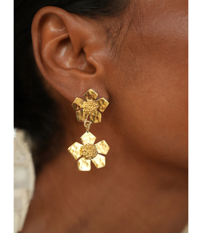 Christine Bekaert Oorring Everbloom Duo