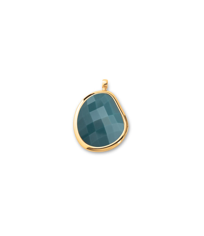 MelanO KO Shaped facet Retro Blue