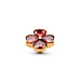 MelanO TW Heart Clover D d Garnet