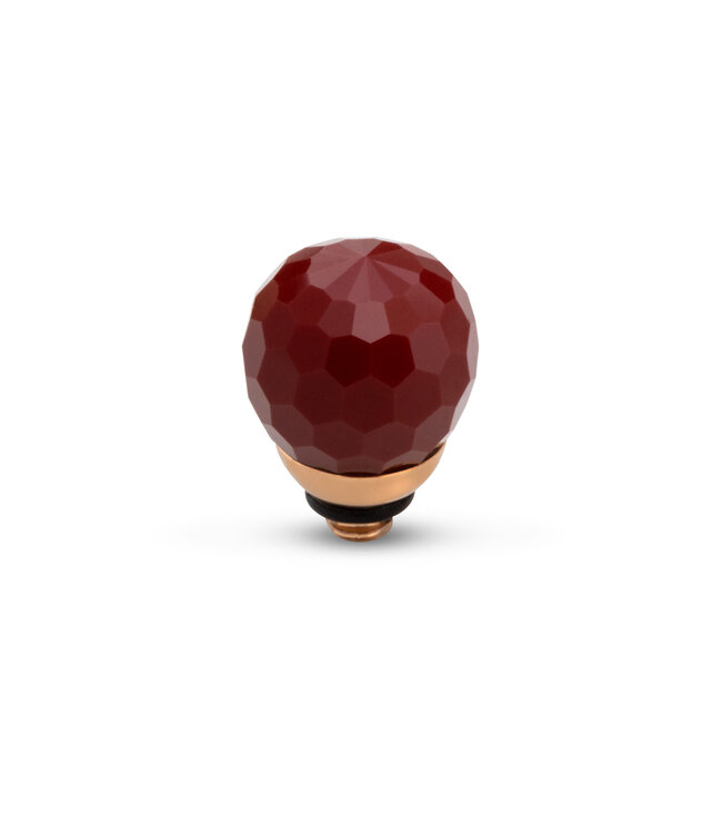 MelanO TW Facet cz ball Cherry Chocolate