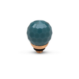 MelanO TW Facet cz ball Retro Blue