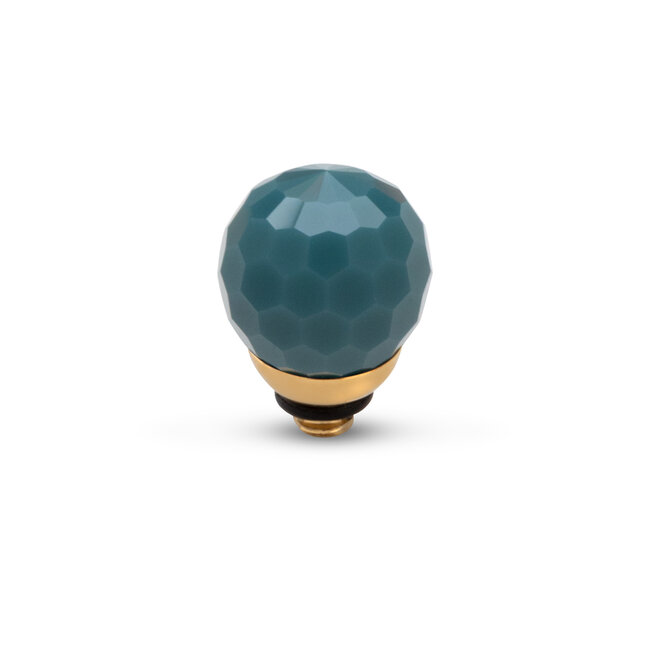 MelanO TW Facet cz ball Retro Blue