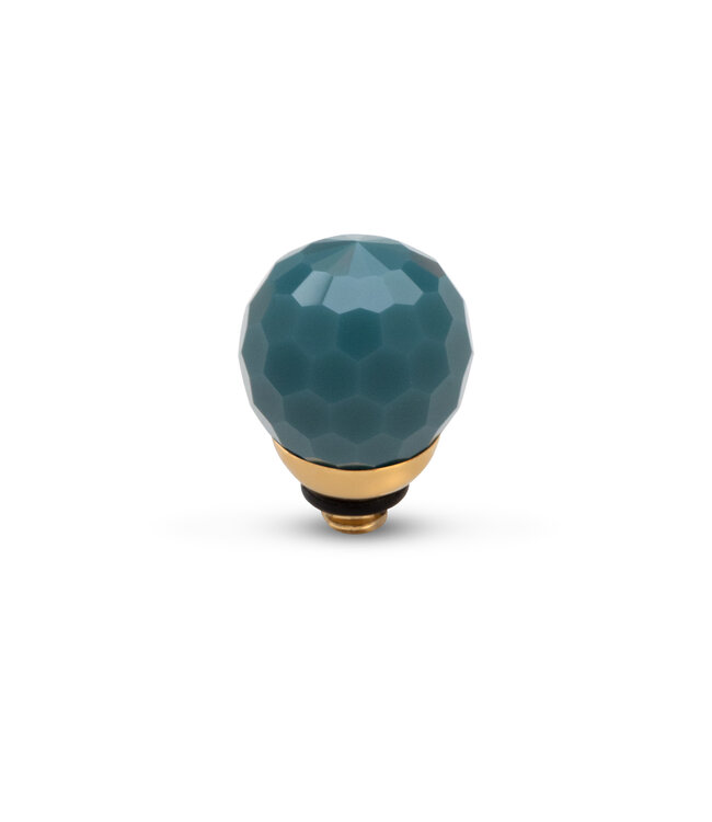 MelanO TW Facet cz ball Retro Blue