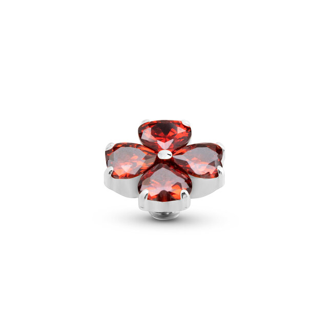 MelanO TW Heart Clover  D d Garnet