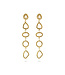 Christine Bekaert Oorring Twisted Drops