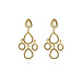 Christine Bekaert Oorring Twisted Dangle