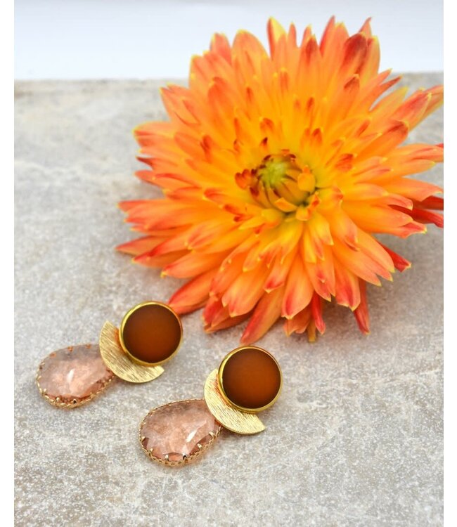 Maison Cachet Oorring Lustres Ginger